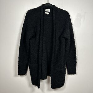 Wilfred Black Textured Cardigan